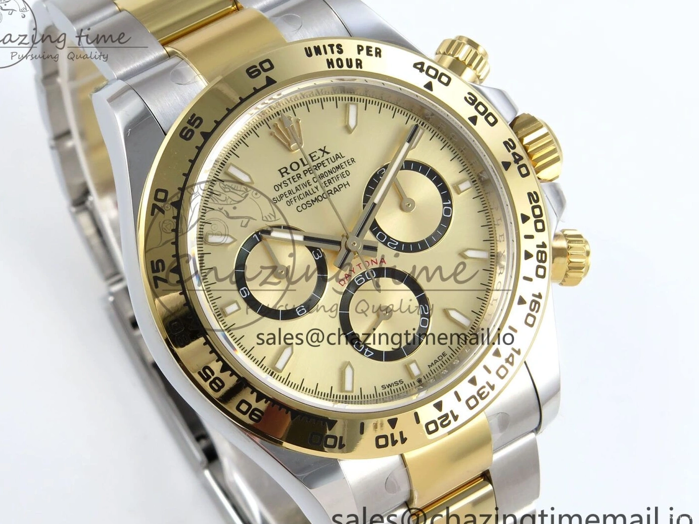 0103 Daytona 126503 APSF 1:1 Best Edition YG Dial on SS YG Braclet SH Timeless 734
